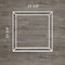 Ekena Millwork Large Fairplay Decorative Fretwork Wall Panels in Architectural PVC, 23 3/8"W x 23 3/8"H x 3/8"T WALP24X24FPY - alternate 2